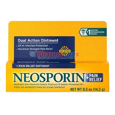 Neosporin +Pain Relief Dual Action Ointment .5oz