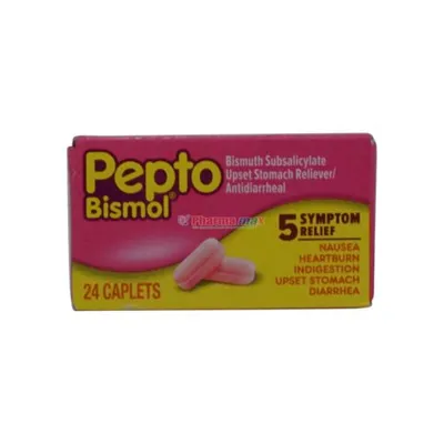 Pepto Bismol Original 24 Caplets