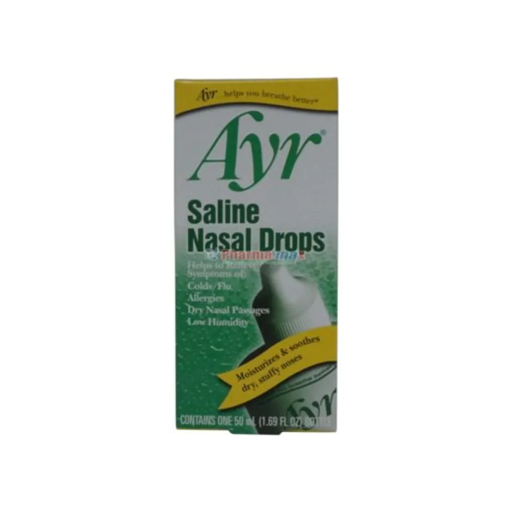 Ayr Saline Nasal Drops 1.69oz