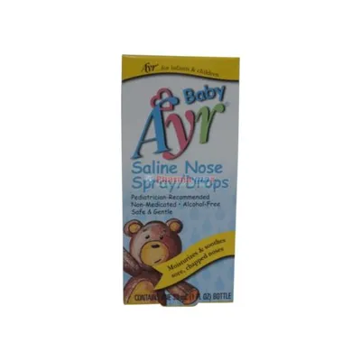 Ayr Baby Saline Nose Spray/Drops 1oz