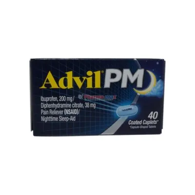 Advil PM 200mg 40 Caplets