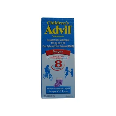 ADVIL CHILD FEVER GRAPE 4oz