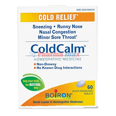 Boiron Coldcalm 60 Tabs