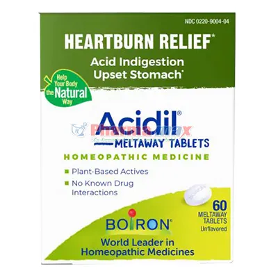 Boiron Acidil 60 Tabs