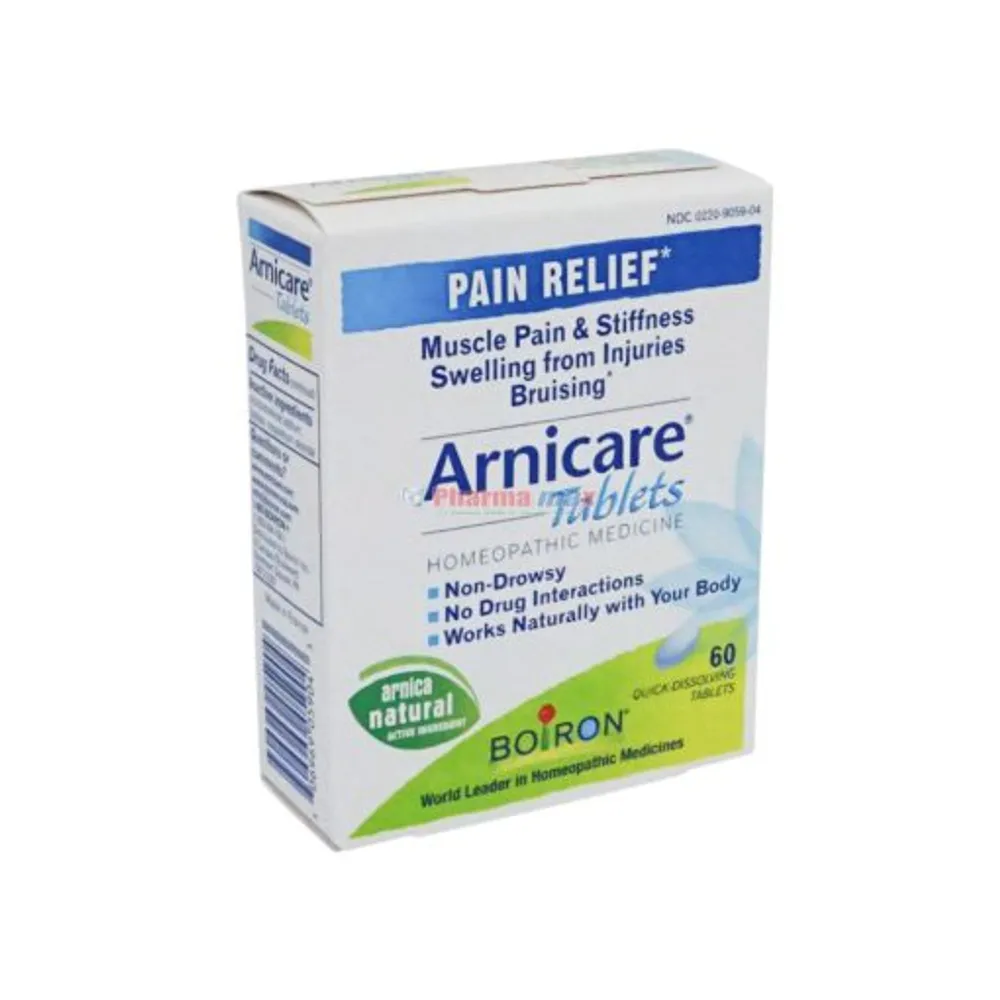 Boiron Arnicare Tablets Pain Relief 60 Dissolving Tablets