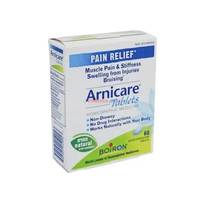 Boiron Arnicare Tablets Pain Relief 60 Dissolving Tablets