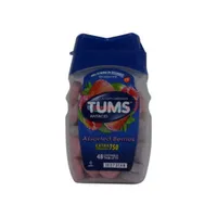 Tums Antacid 750mg Assorted Berries 48 Chewable Tablets