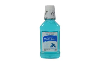 Swan Antiseptic Mouth Rinse Ice MInt 8.5oz