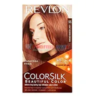 Revlon Colorsilk Light Reddish Brown-55