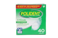 Polident 3 Minute Daily Cleanser 40 Tablets