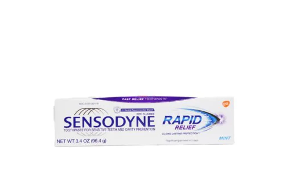 Sensodyne Rapid Relief Fast Relief Toothpaste Mint  3.4oz