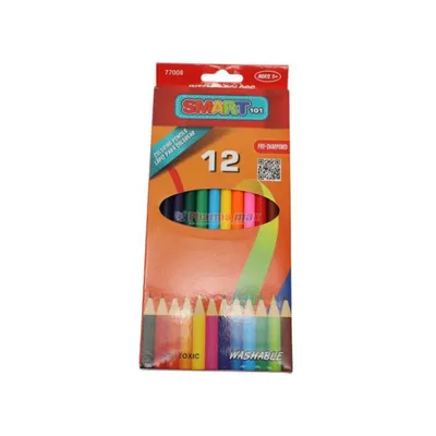 SMART COLORING PENCILS 12ct