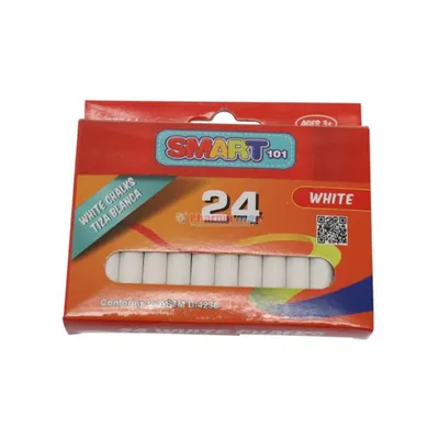 SMART WHITE CHALKS 24ct