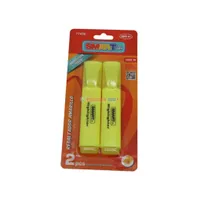 SMART HIGHLIGHTERS YELLOW 2pk