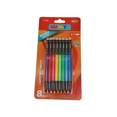 SMART MECHAN PENCILS .7mm 8pk