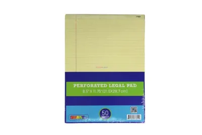 Smart 101 Perforated Legal Pad 8.5″ x 11.75″ 50 sheets