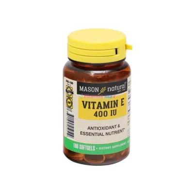 Mason Vitamin E 400IU 100 Softgels