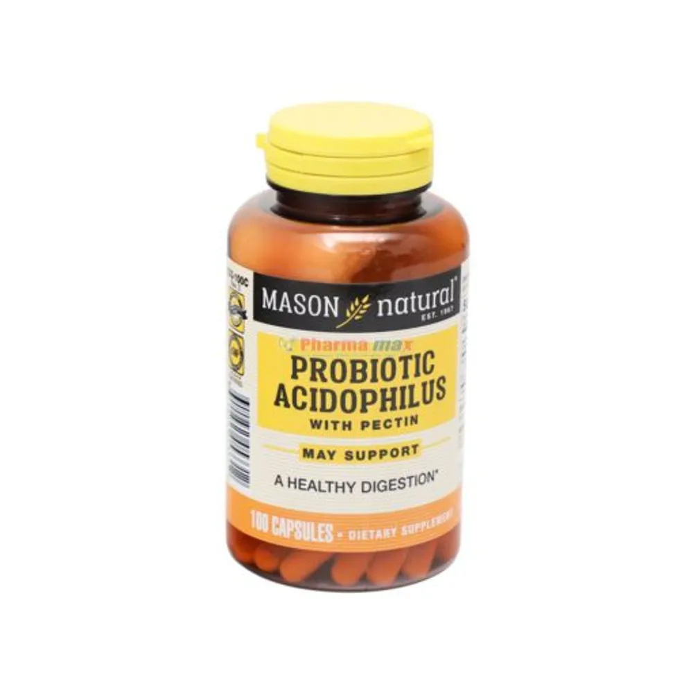 Mason Probiotic Acidophilus with Pectin 100 Capsules