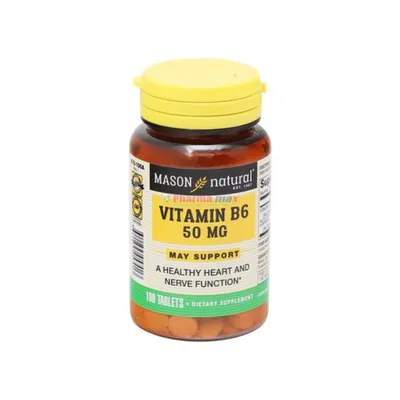 Mason Vitamin B6 mg 100 Tablets