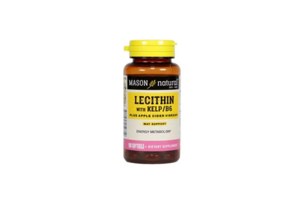 Maso Lecithin Kelp/B-6 100 Softgels