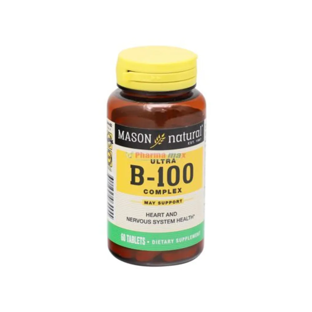 Mason Vitamin B-100 Complex 60 Tablets