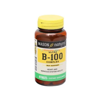 Mason Vitamin B-100 Complex 60 Tablets