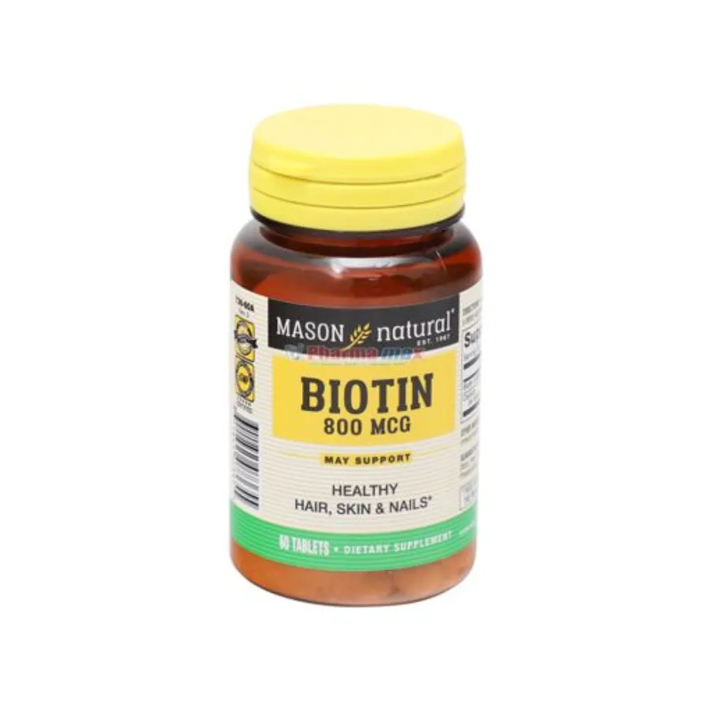 Mason Biotin 800mcg 60 Tablets