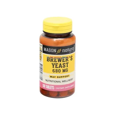 Mason Brewer’s Yeast 680mg 100 Tablets