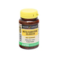 Mason Beta Carotene 25,000IU 100 Softgels