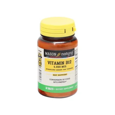 Mason Vitamin B1 5,000mcg 30 Tablets