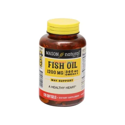 Mason Fish Oil 1,200mg 120 Softgels