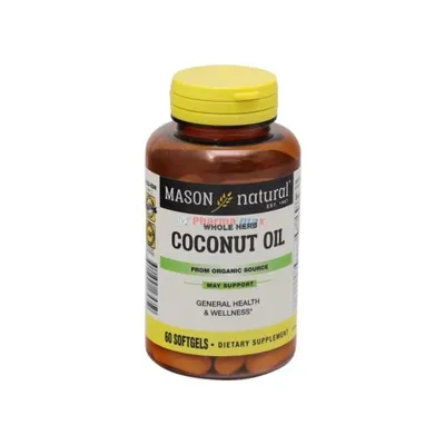 Mason Coconut Oil 60 Softgels