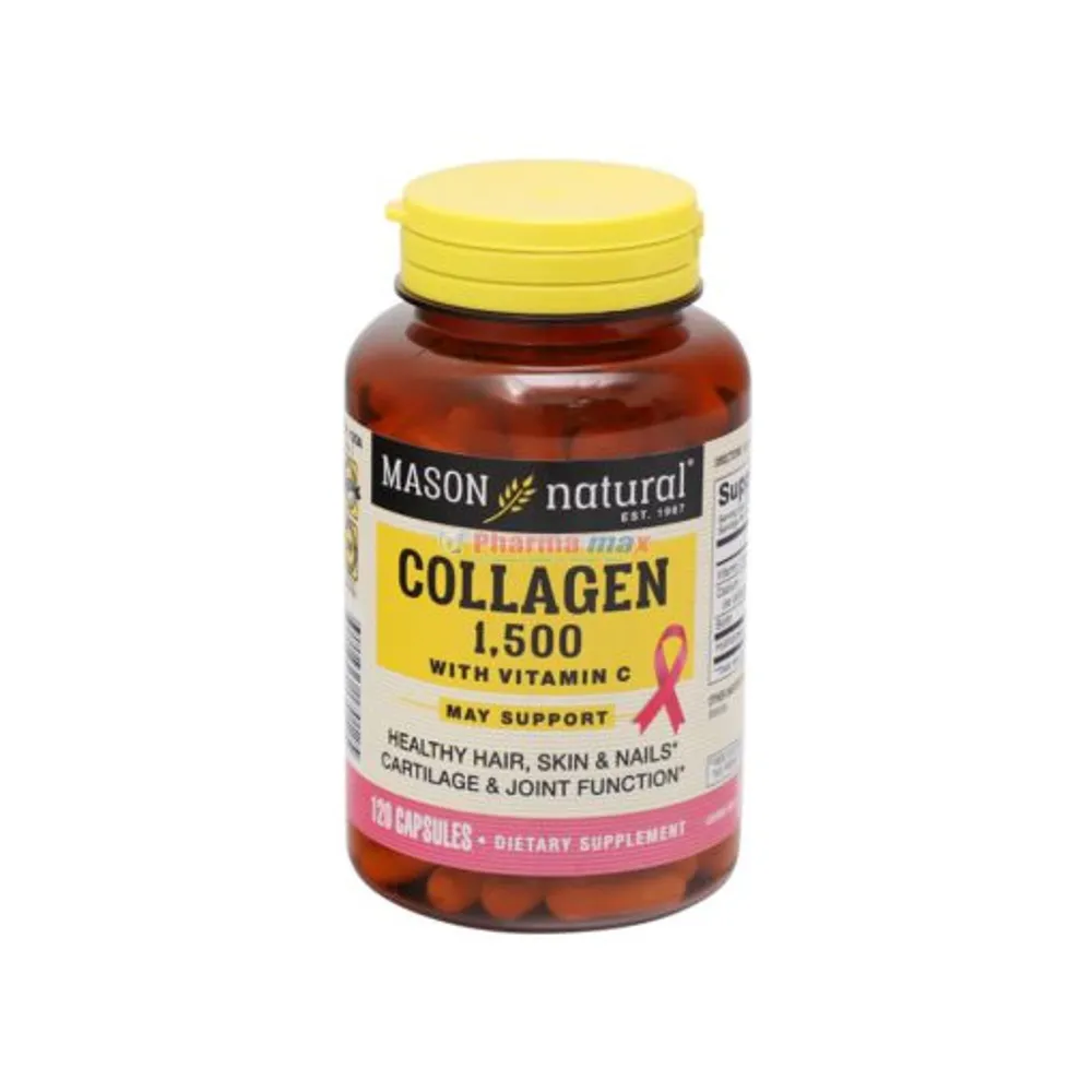 Mason Collagen with Vitamin C 1,500mg 120 Capsules