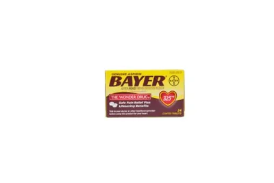 Bayer Aspirin 325mg 24 Tablets