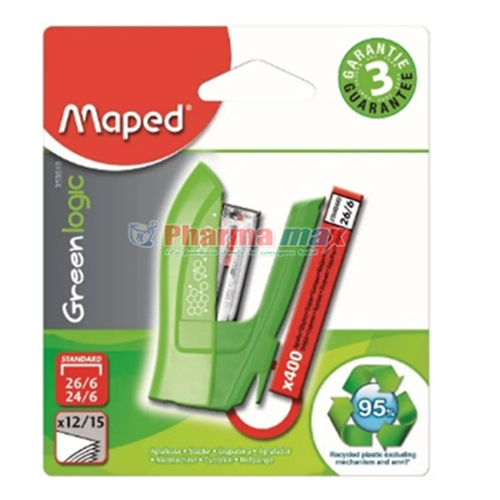 Maped Stapler Mini Greenlogic