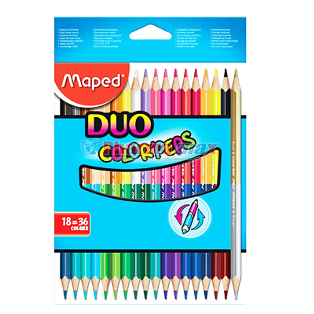 MAPED COLORPEPS DUO COLOR 18pc