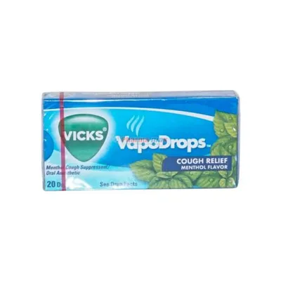 Vicks Vapo Drops Cough Relief Menthol 20ct