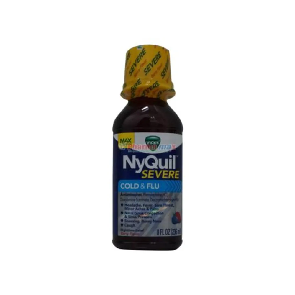 Vicks NyQuil Severe Cold & Flu 8oz