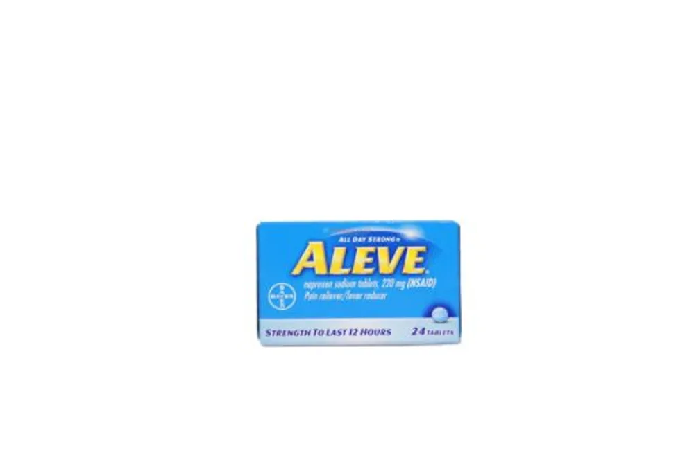 Aleve Naproxen 220mg 24 Tablet