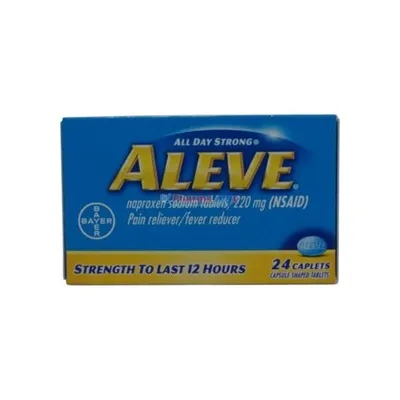 Aleve Naproxen 220mg Caplets