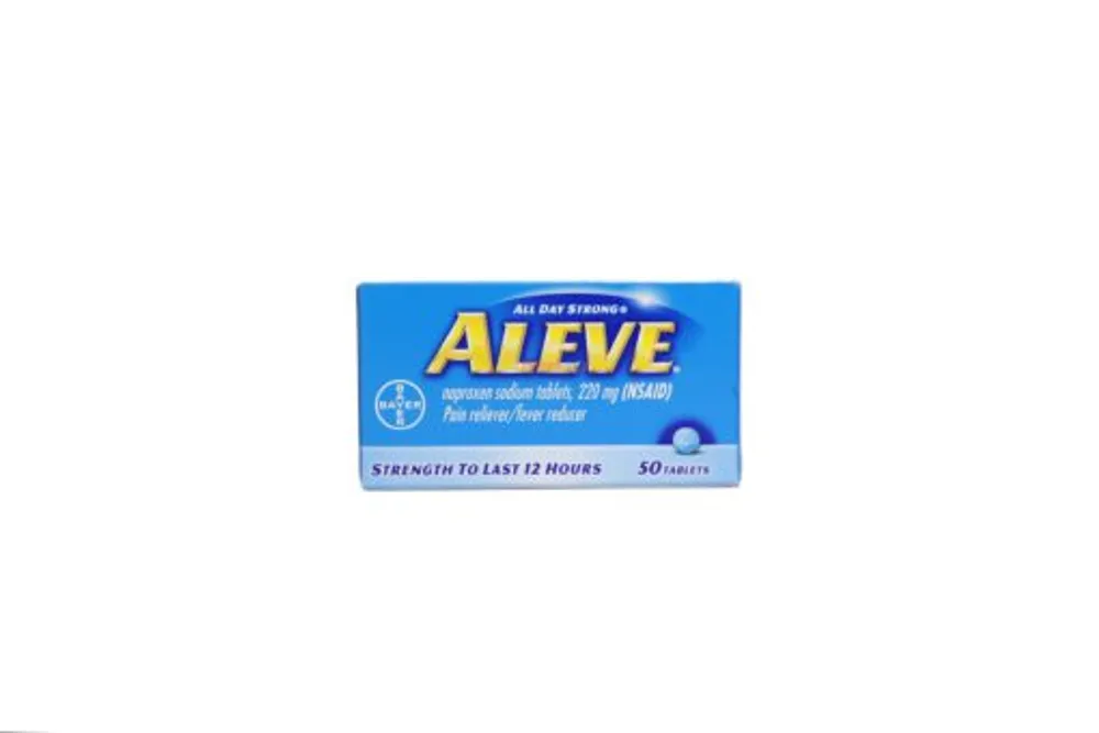 Aleve Naproxen 220mg 50 Tablets