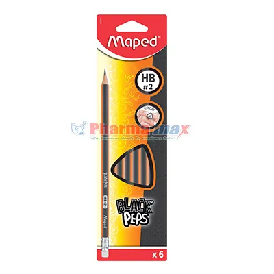 Maped Blackpeps HB2 12pk