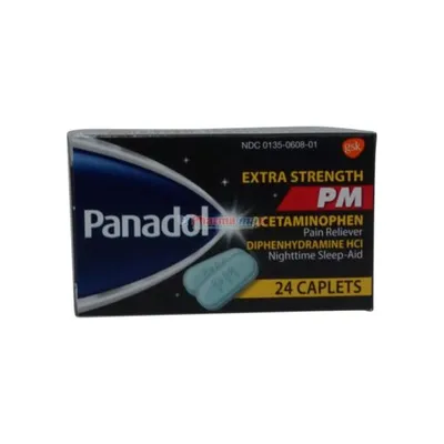 Panadol Extra Strength PM 24 Caplets