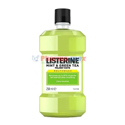 Listerine Mint & Green Tea 250ml