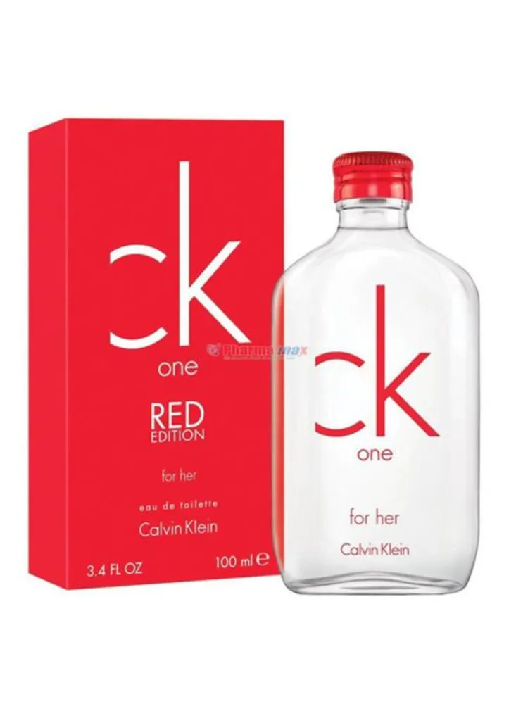 Calvin Klein One Red for Her 3.4oz