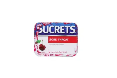 Sucrets Sore Throat Wild Cherry 18ct