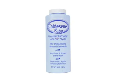 Caldesene Baby Cornstarch Powder with Zinc Oxide 5oz