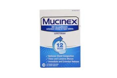 Mucinex Expectorant 600mg 20 Tablets