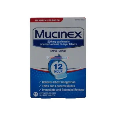 Mucinex Expectorant 1,200mg 14 Tablets