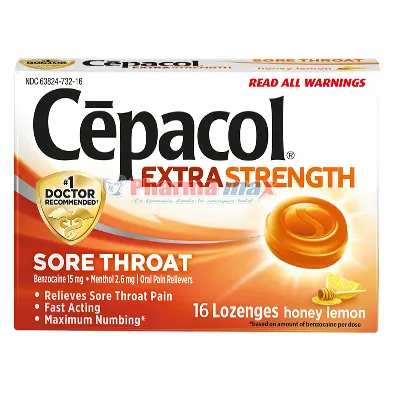 Cepacol Honey Lemon 16ct